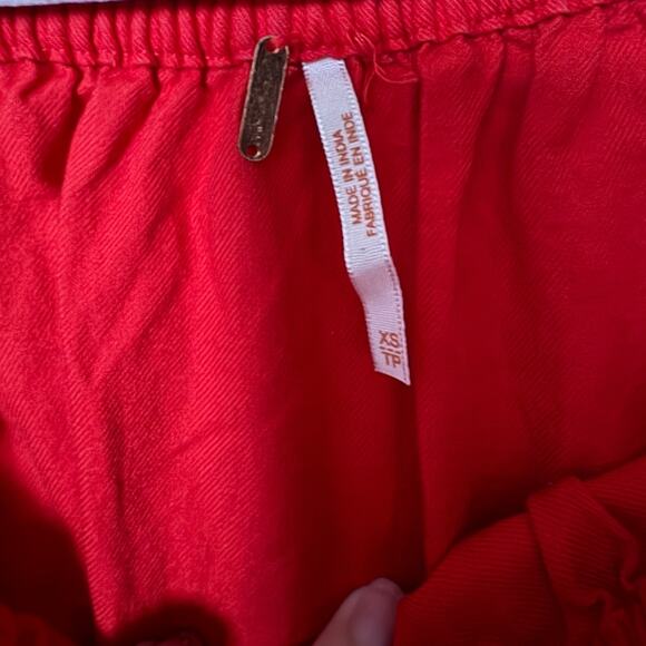 Free People Fleur Du Jour Embroidered Floral Dress in Red - Picture 7 of 7